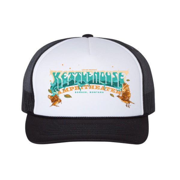 KettleHouse Amp 2025 -Richardson Foamie Trucker Cap - Black/White