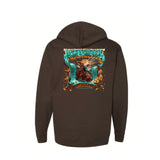 KettleHouse Amp 2025- Port & Company Fleece Pullover Hooded Sweatshirt - Dark Chocolate Brown