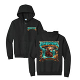 KettleHouse Amp 2025 - Port & Company Essential Fleece Full-Zip Hooded Sweatshirt - Black