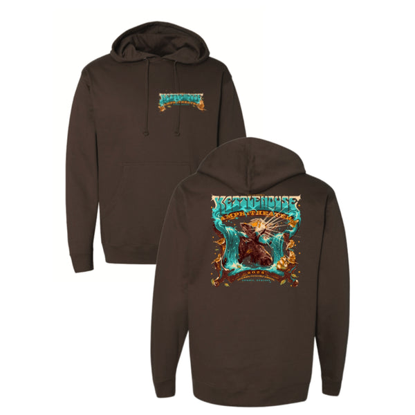 KettleHouse Amp 2025- Port & Company Fleece Pullover Hooded Sweatshirt - Dark Chocolate Brown