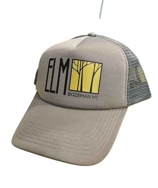 ELM Snapback Trucker Hat | Grey