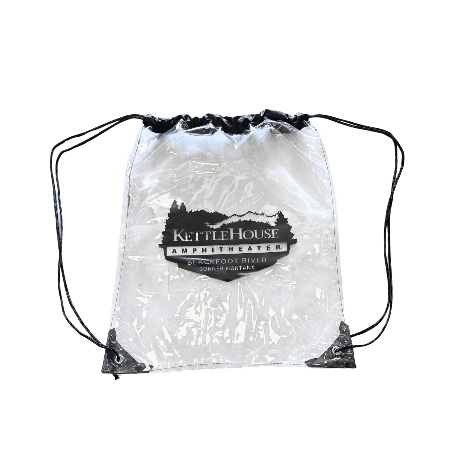 Clear Stadium Drawstring Bag – Logjam Presents