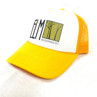 ELM Snapback Trucker Hat | Yellow