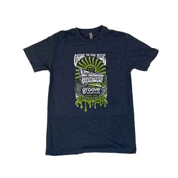 Groove To The Music 2022, KettleHouse Amp T-Shirt (Midnight Blue)