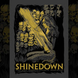 2019 Shinedown at KettleHouse Amphitheater, Screenprint (18x24)