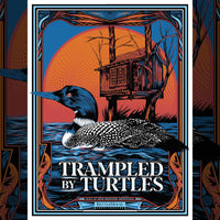 2019 Trampled by Turtles at KettleHouse Amphitheater, Screenprint (18x24)