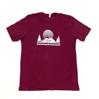 Logjam Presents, Maroon T-Shirt | Unisex